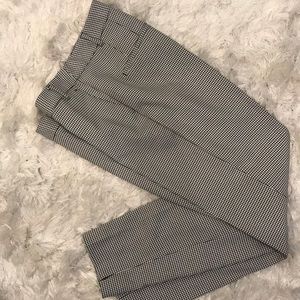 Black/White Ankle Pants